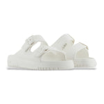 Armani Exchange Two-Buckle Slides White XDP043XV821 00894