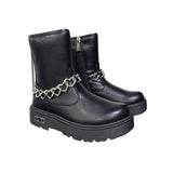 Cult Baby Stivaletto Catena Nero T450