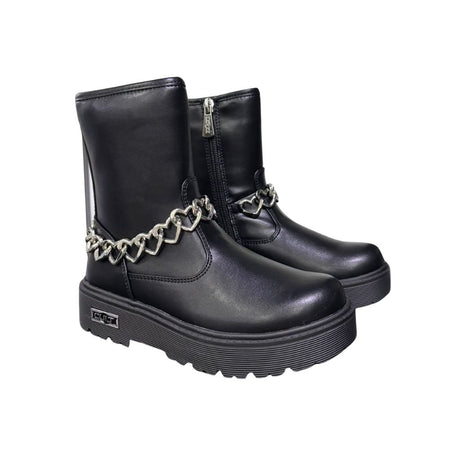 Cult Baby Stivaletto Catena Nero T450