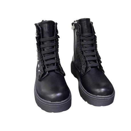Cult Baby Stivaletto Rouche Nero T388