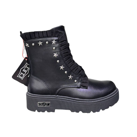 Cult Baby Stivaletto Rouche Nero T388