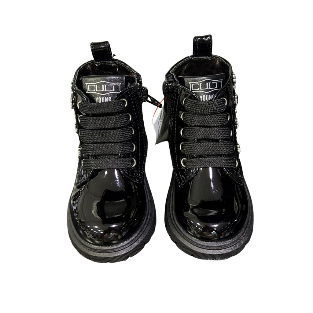 Cult Stivaletto Nero Lucido T433