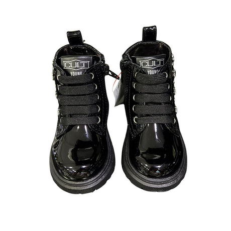 Cult Stivaletto Nero Lucido T433