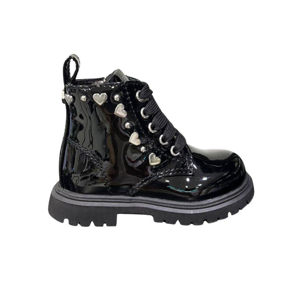 Cult Stivaletto Nero Lucido T433