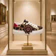 Sneaker Sacred leopardata con ricamo sacro cuore gioiello