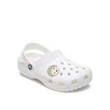 Charm singolo per Crocs dorato con luna di cristalli e stelle blu