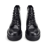 Combat boot Cult nero con cerniera interna