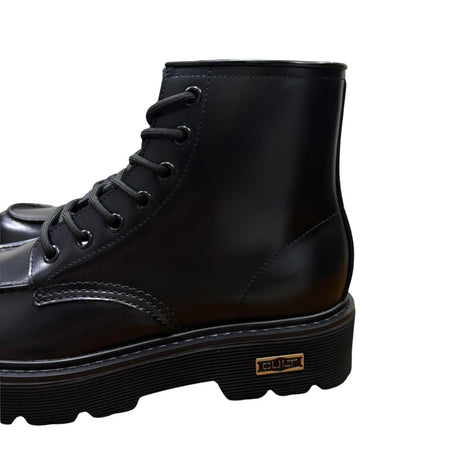 Combat boot Cult nero con cerniera interna