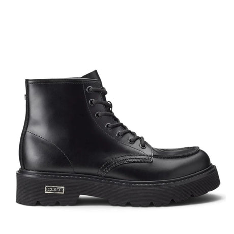 Combat boot Cult nero con cerniera interna