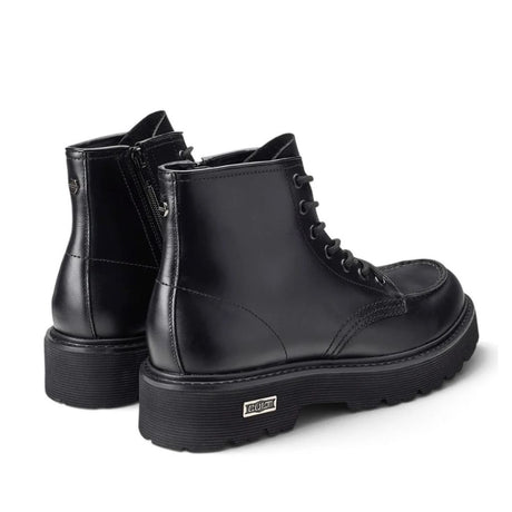 Combat boot Cult nero con cerniera interna