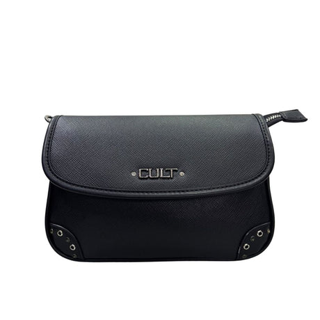 Borsa a tracolla da donna Cult Flap Bag Cerys nera
