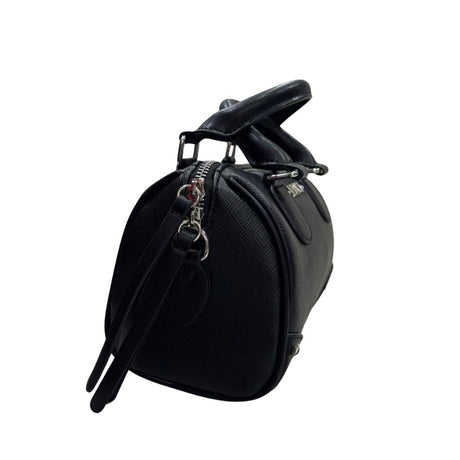 Borsa mini bauletto da donna Cult Cerys nera in ecopelle