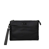 Pochette unisex Cult Robert nera in ecopelle