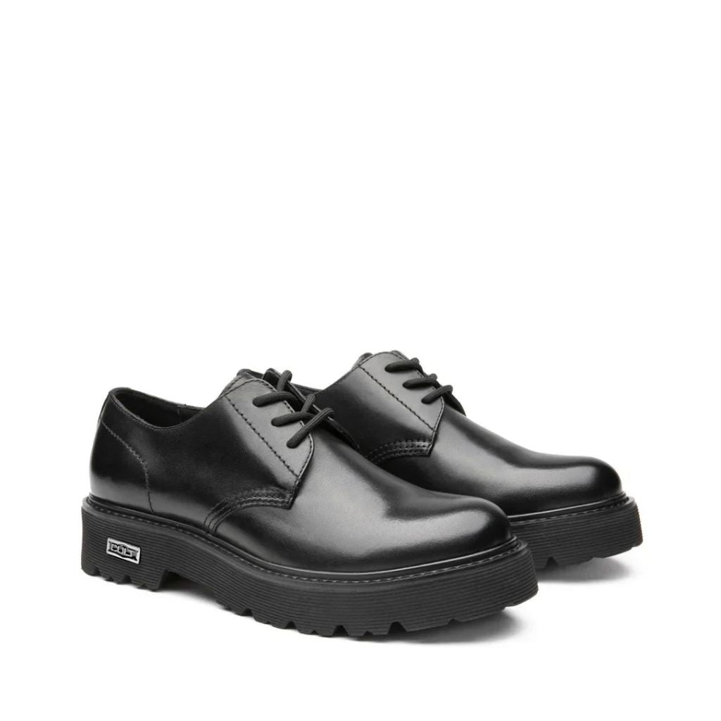 Derby Cult nera in pelle 