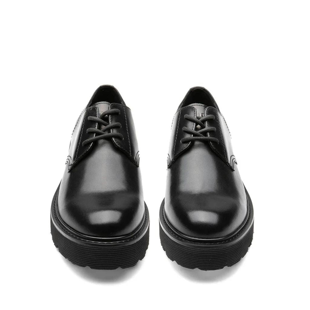 Derby Cult nera in pelle 