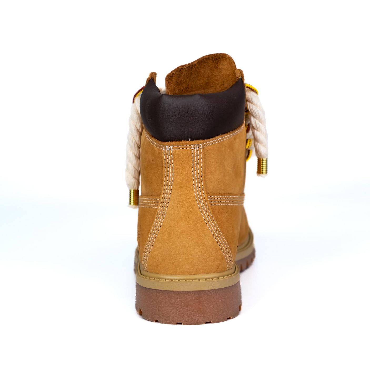 Timberland Stivaletto Stringato Giallo Corda Beige