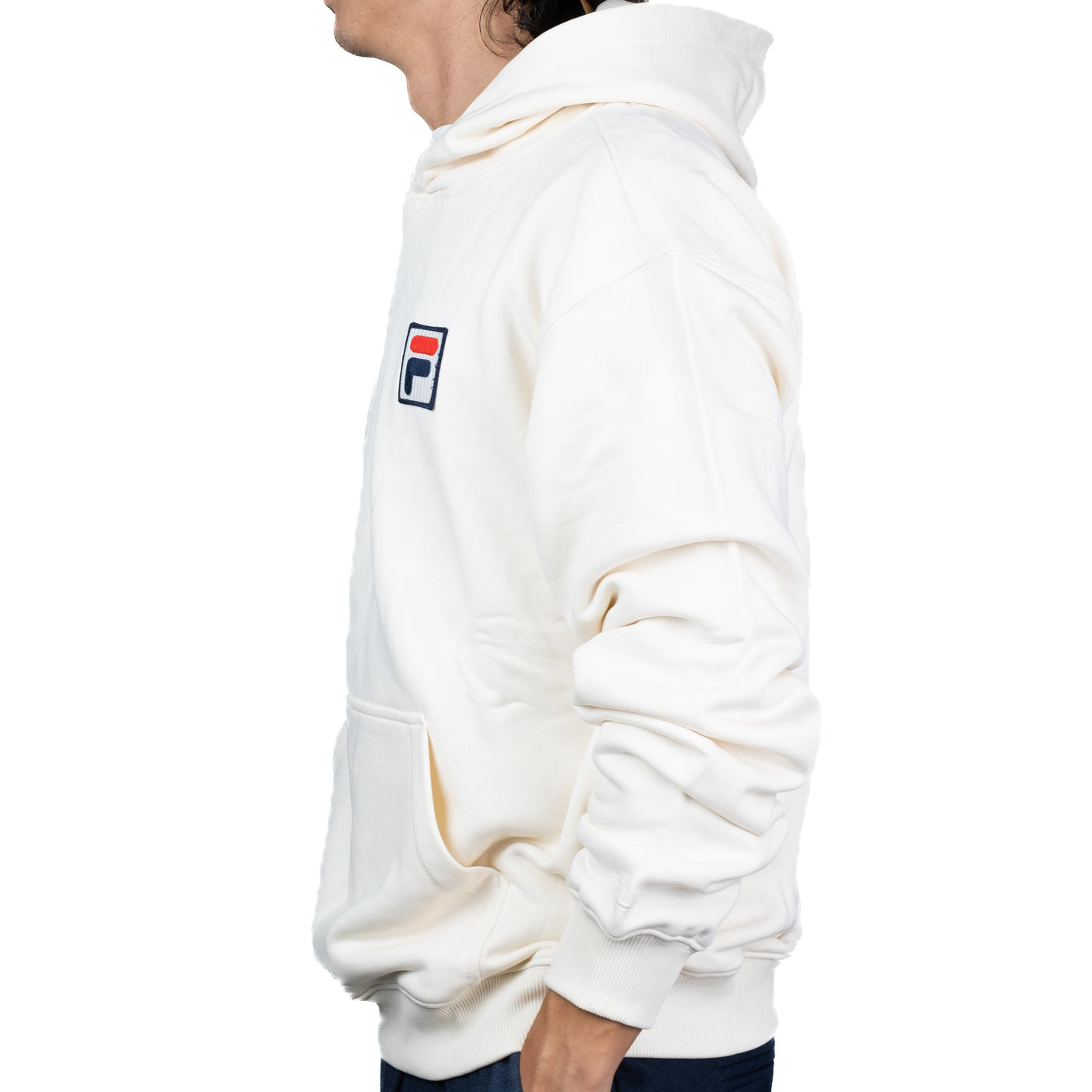 Fila Felpa Con Cappuccio Borgholm Bianco Fau0148 - 10006