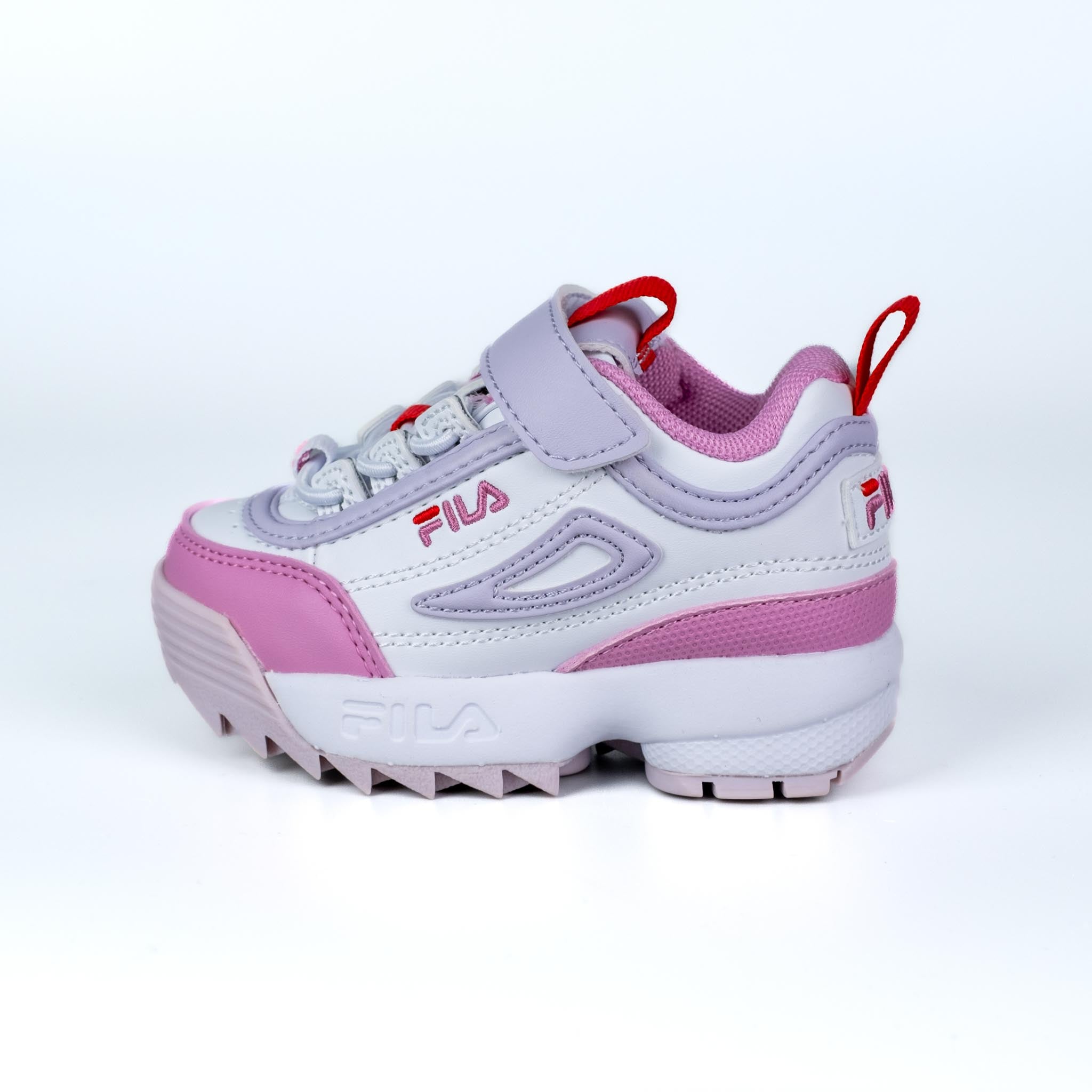 Fila disruptor low uomo rosa fashion