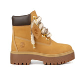 Timberland Stivaletto Platform Stone Street Giallo Corda Brillantini Oro TB1A5RJD 231