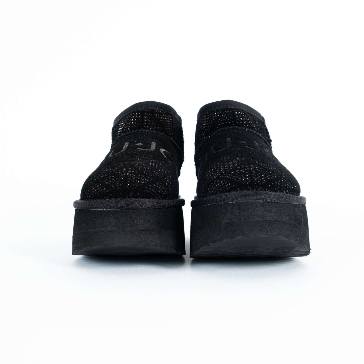 Liu Jo Jane01 Ankle Boot Perforated Platform Black