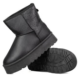 ICON Stivaletto Pelliccia Nero IC04421SD