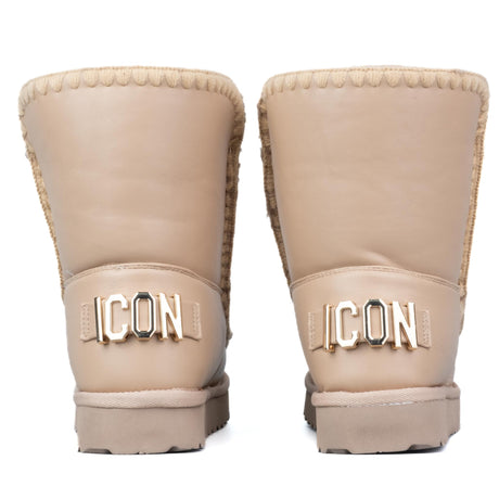 ICON Stivale Pelliccia Beige IC7105SD