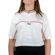 Fila T-shirt Crop Loobu Bianco Faw0908 - 10006