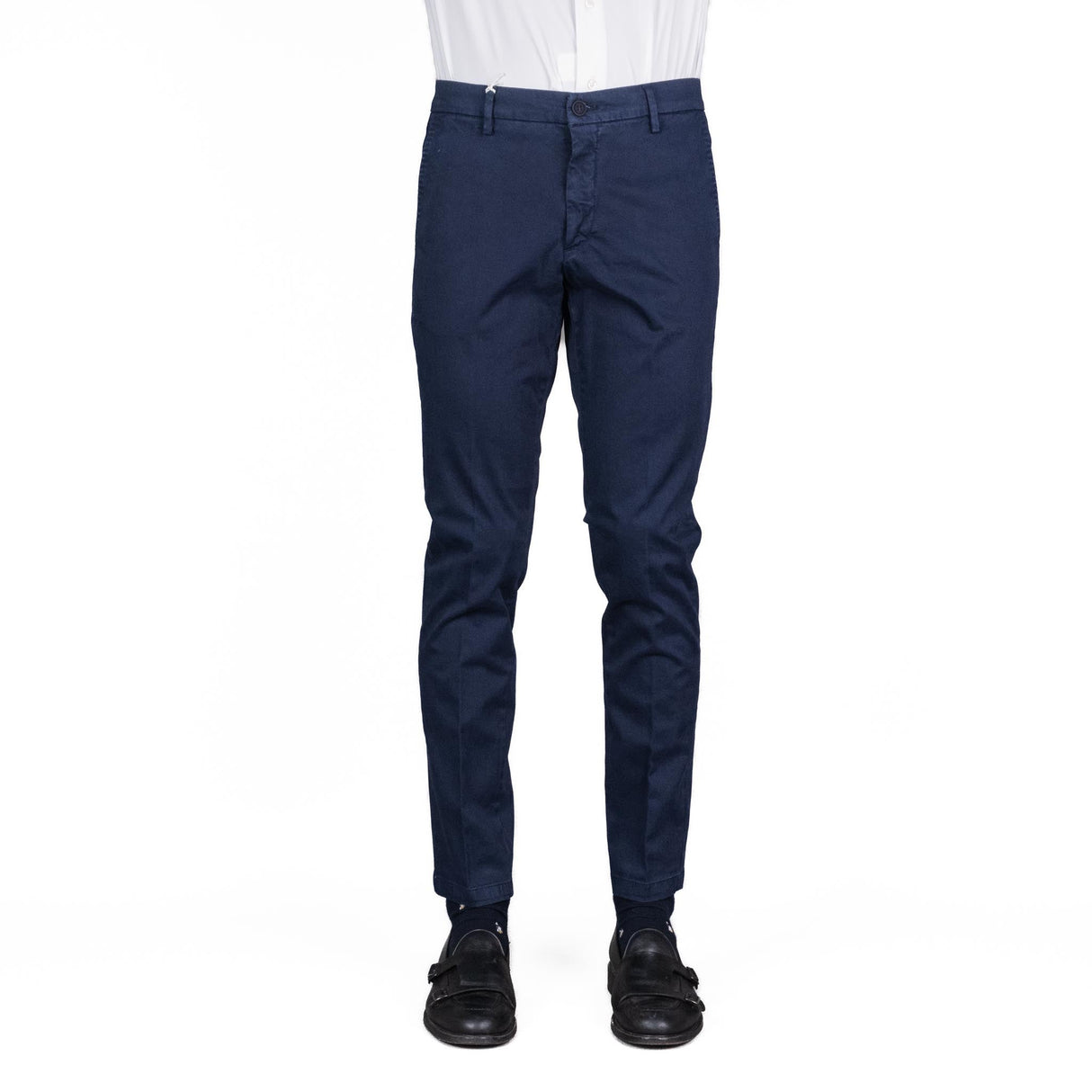 Pantalone Langella Cotone Blu