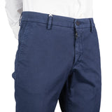 Pantalone Langella Cotone Blu