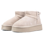Marc Ellis Alyssa014 Platform Ankle Boot Beige
