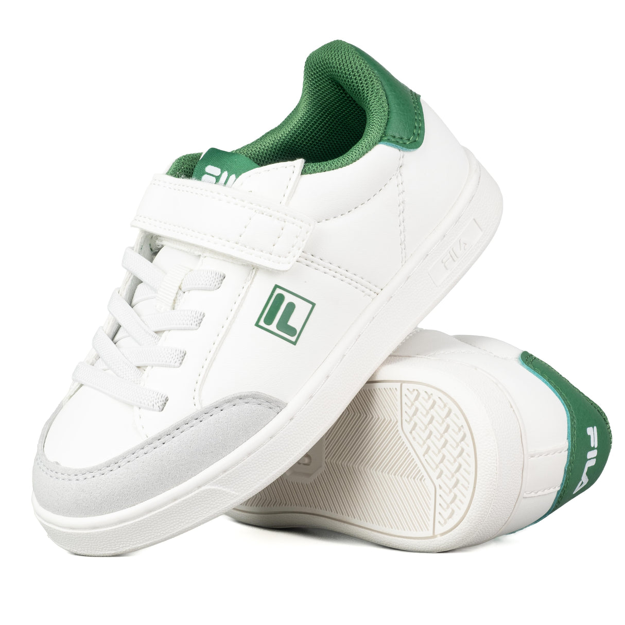 Fila Courtbay Kids Bianco/Verde FFK0251 - 13063