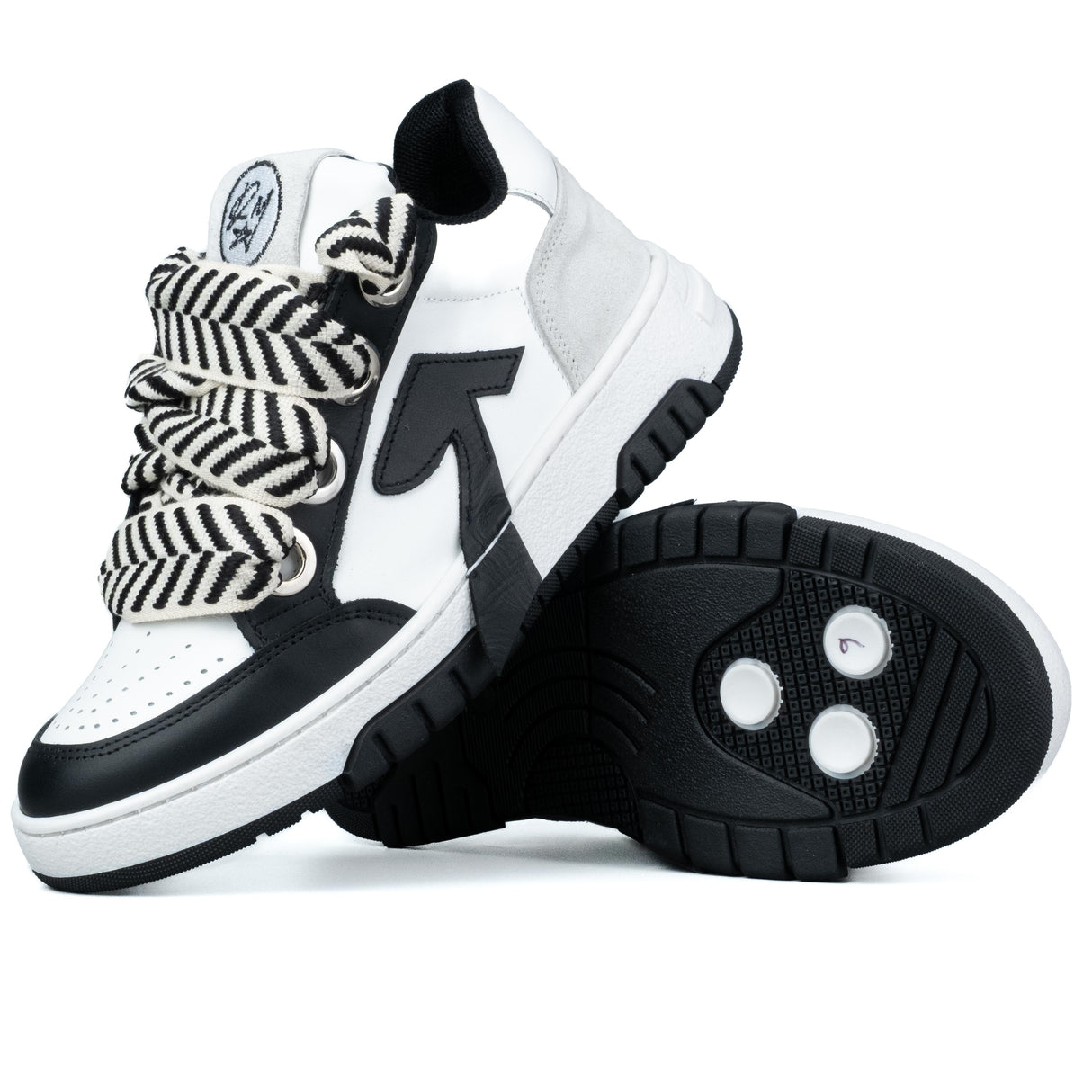 Raimond Miami Rush Low Bianco / Nero