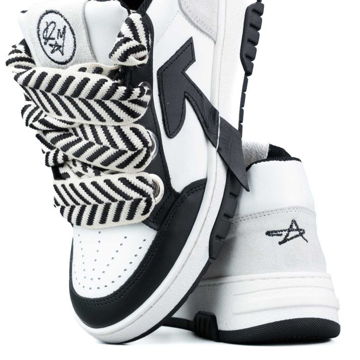 Raimond Miami Rush Low Bianco / Nero