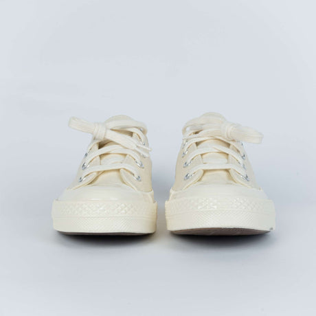 Converse x Comme des Garçons PLAY Chuck 70 Low White 150207C