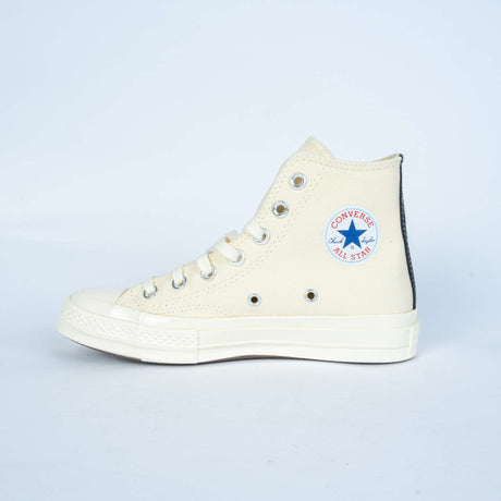 Converse x Comme des Garçons PLAY Chuck 70 White 150205C