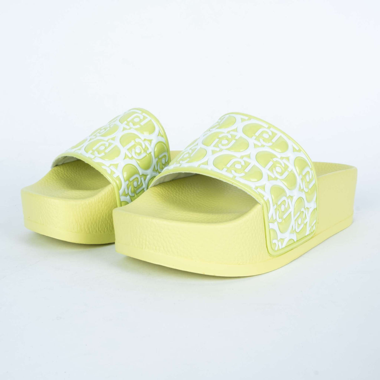 Liu Jo Mykonos01 Ciabatta Platform Patent Light Green