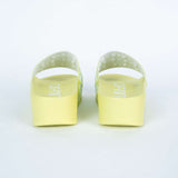 Liu Jo Mykonos01 Ciabatta Platform Patent Light Green