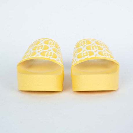 Liu Jo Mykonos01 Ciabatta Platform Patent Yellow