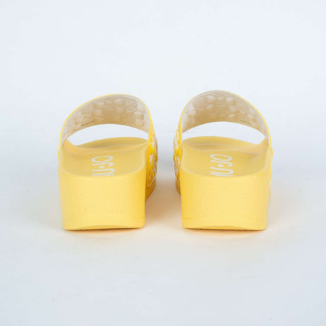 Liu Jo Mykonos01 Ciabatta Platform Patent Yellow