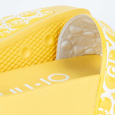 Liu Jo Mykonos01 Ciabatta Platform Patent Yellow