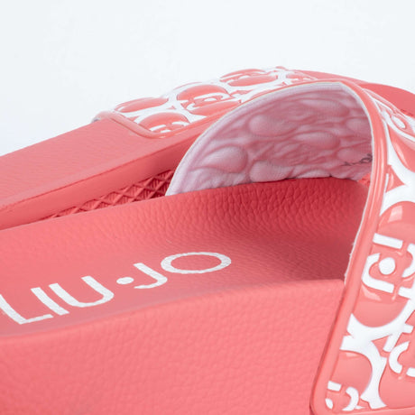 Liu Jo Mykonos01 Ciabatta Platform Patent Strawberry