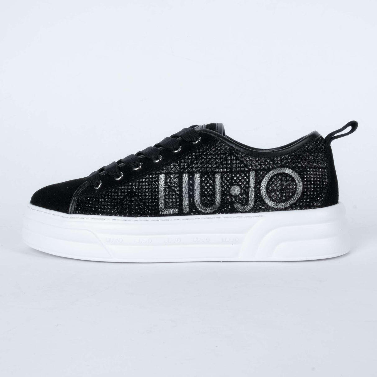 Liu Jo Cleo26 Sneakers platform con maxi logo Nero Px37322222