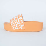 Liu Jo Mykonos01 Ciabatta Platform Patent Orange