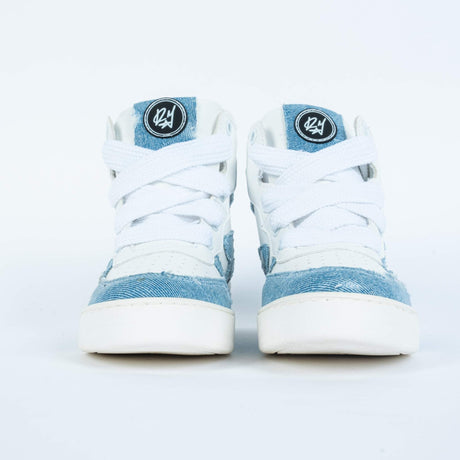 Raimond Miami Rush High Denim Laccio Bianco