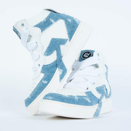 Raimond Miami Rush High Denim Laccio Bianco