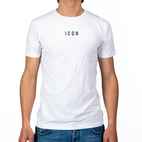 ICON T-shirt Girocollo Bianco