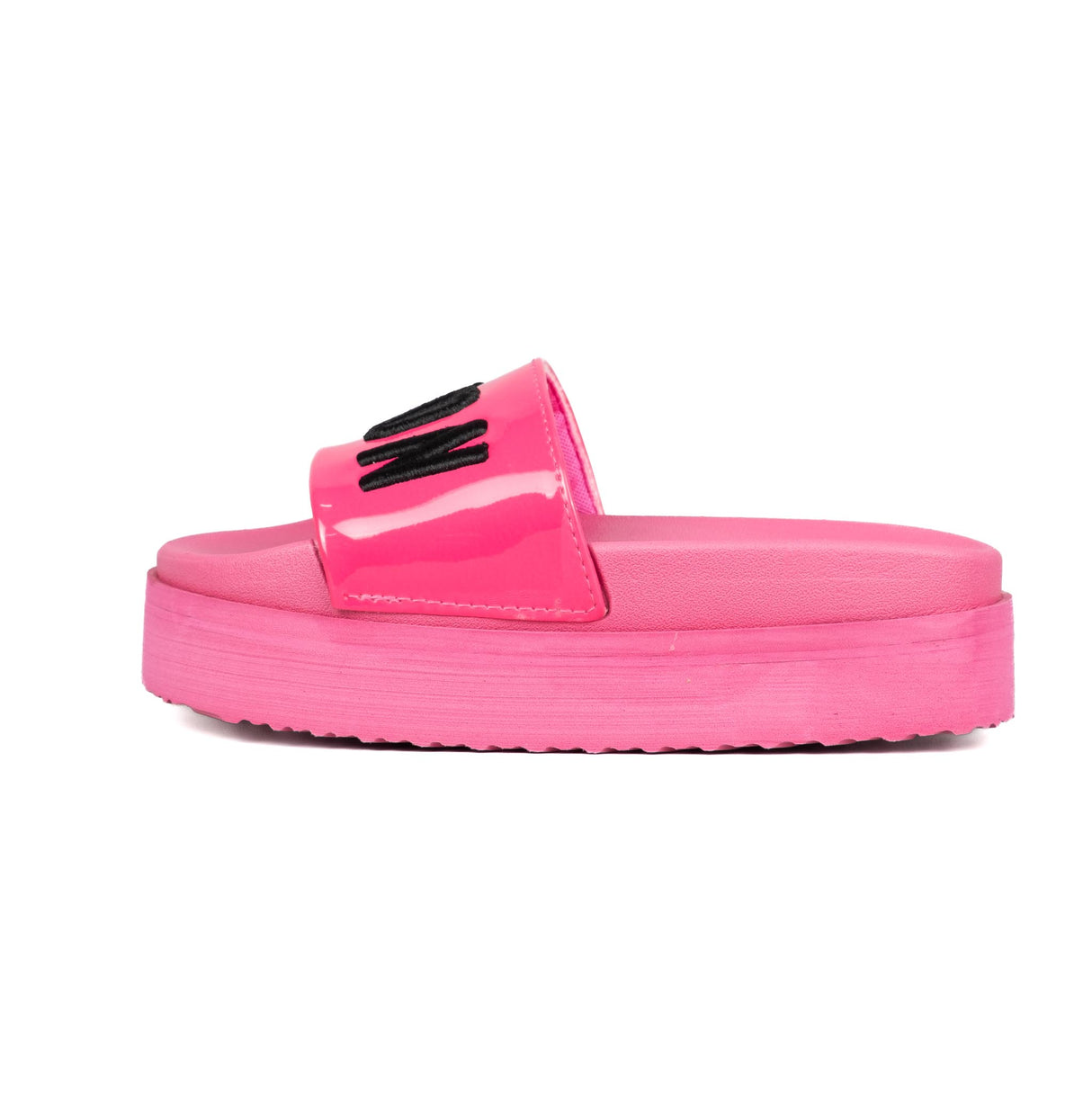 Icon Ciabatta Platform Fuxia/Nero IC03859