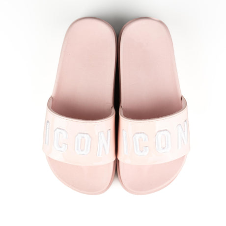 Icon Ciabatta Platform Rosa/Bianco IC03859