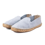 Espadrillas Lord Partenopei In Camoscio Cielo