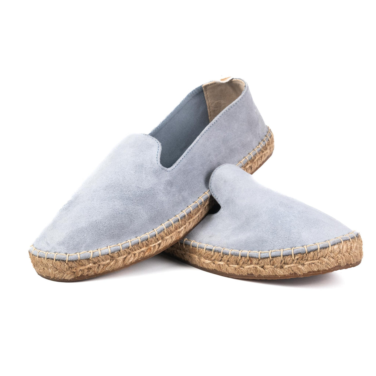 Espadrillas Lord Partenopei In Camoscio Cielo